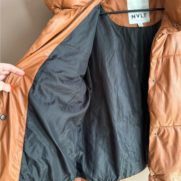 NVLT Vegan Puffer Coat - Picture 10 of 14